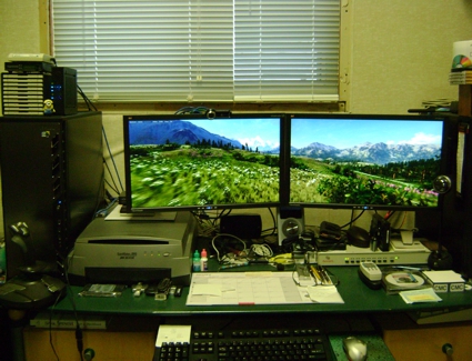 At m-p-c.com we can also upgrade your video card to use multiple monitors for additional display area.