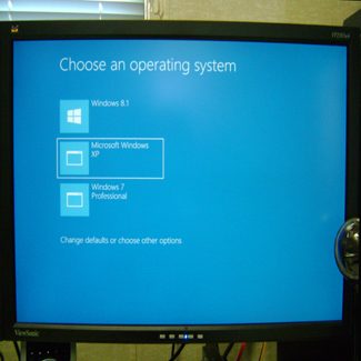At m-p-c.com we can configure almost any combination of PC operating systems on the same computer.