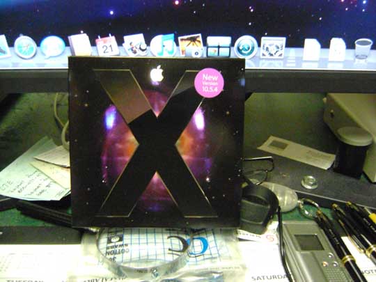 OS X 10.5.4 Retail Package